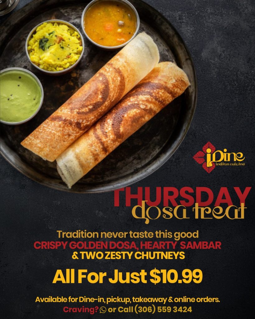 Dosa Treat Thursdays
